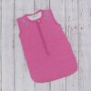 Babydorm Bolsitas de dormir Fucsia sin Mangas