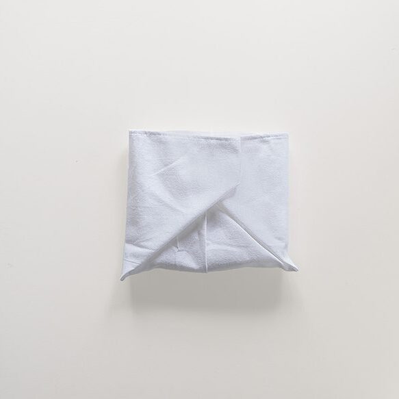 Absorbente / Pañal planito Franela blanca 100% algodón 72x75cm