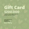Gift Card regalo Eco party