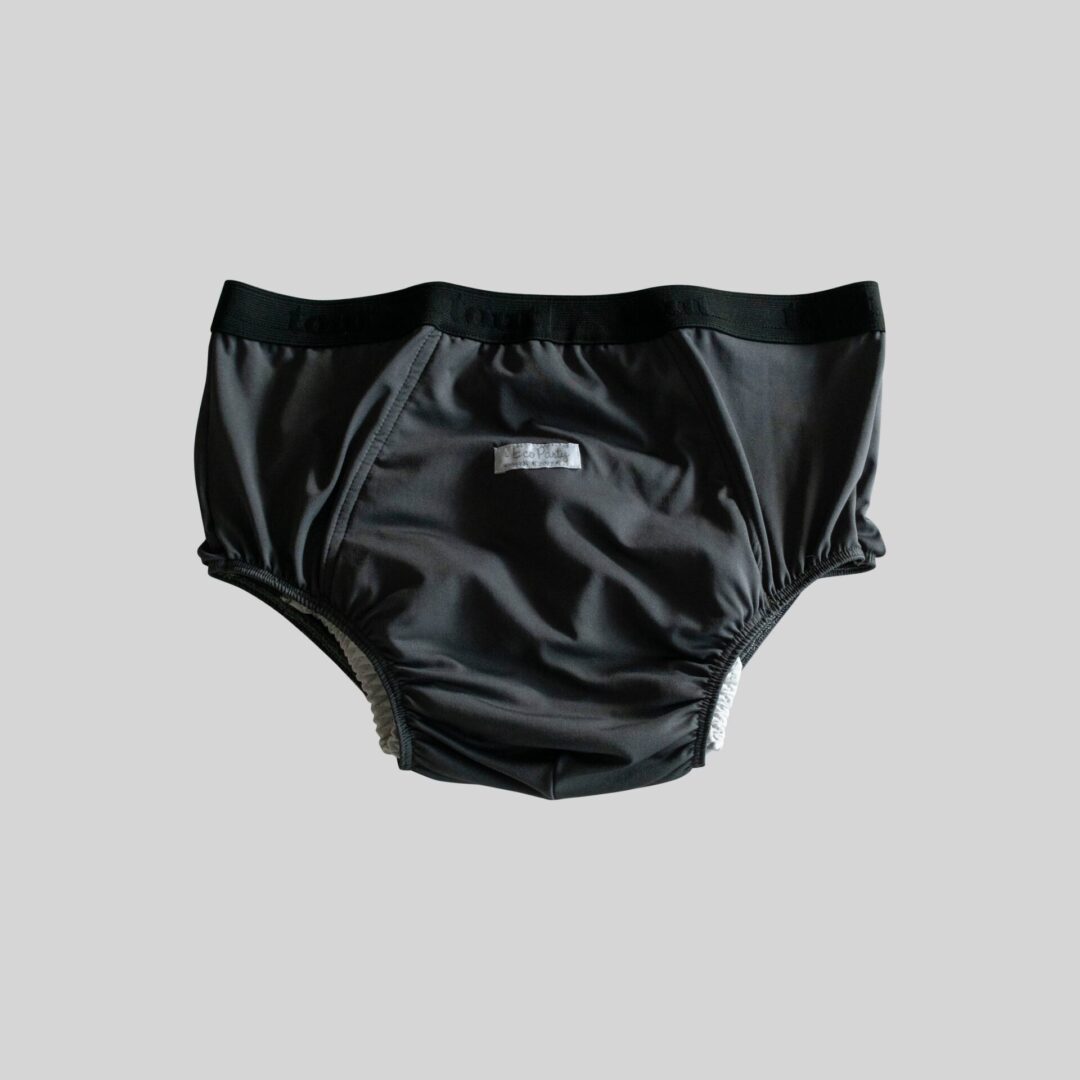 Calzoncillo absorbente tipo slip con elástico