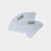 Pack 2 filtros de tela reutilizables para café o té