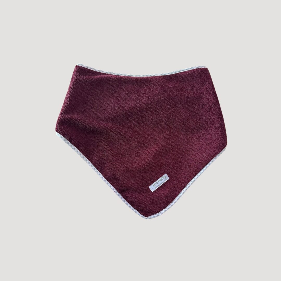 Babero para adultos tipo bandana con toalla y PUL impermeable