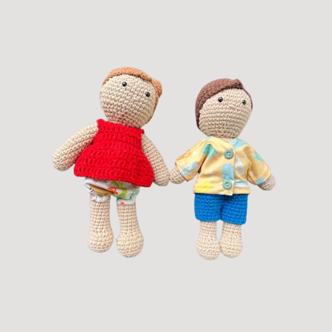 Muñecos de apego croche