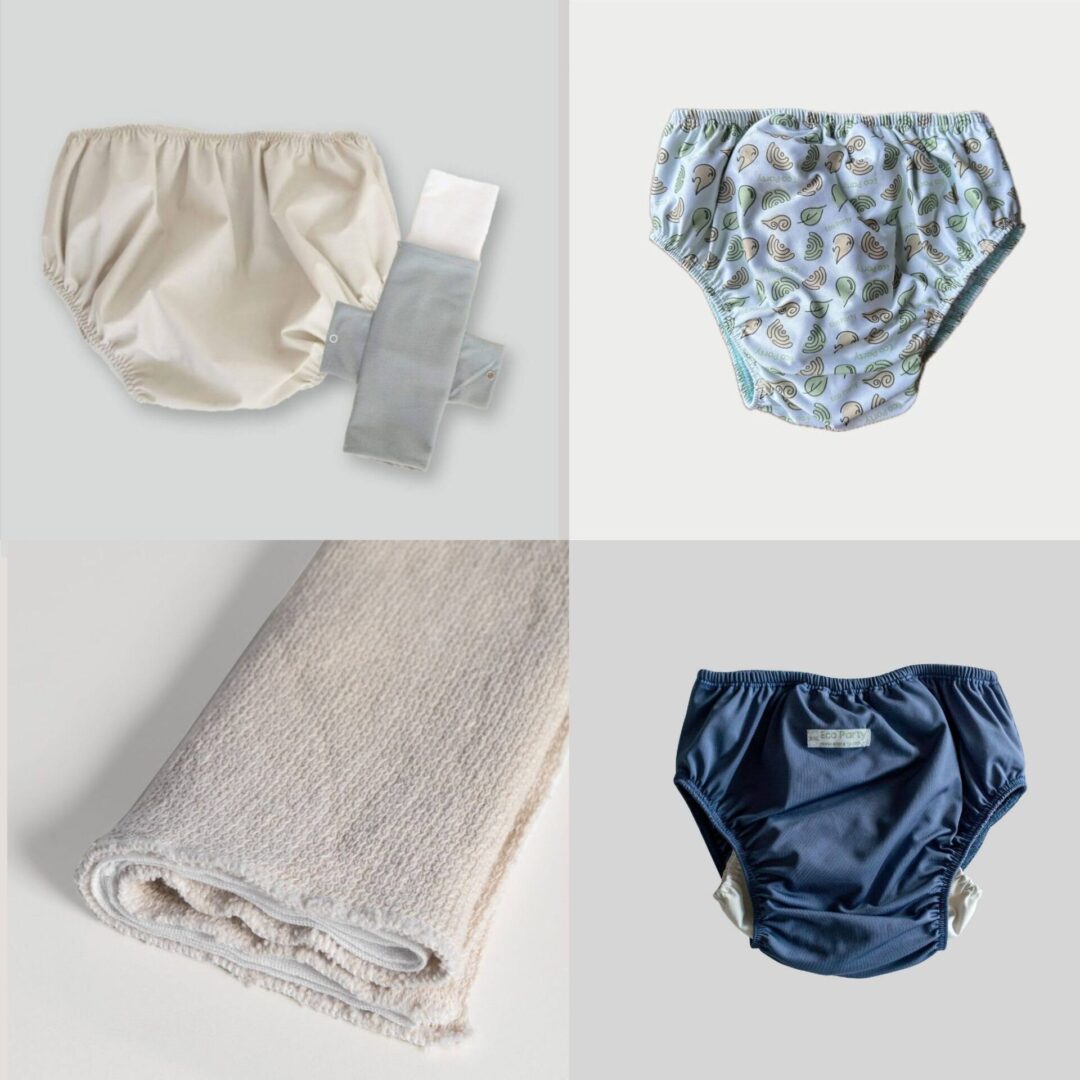 pack pants y bombacha y aposito para adultos reutilizables de tela