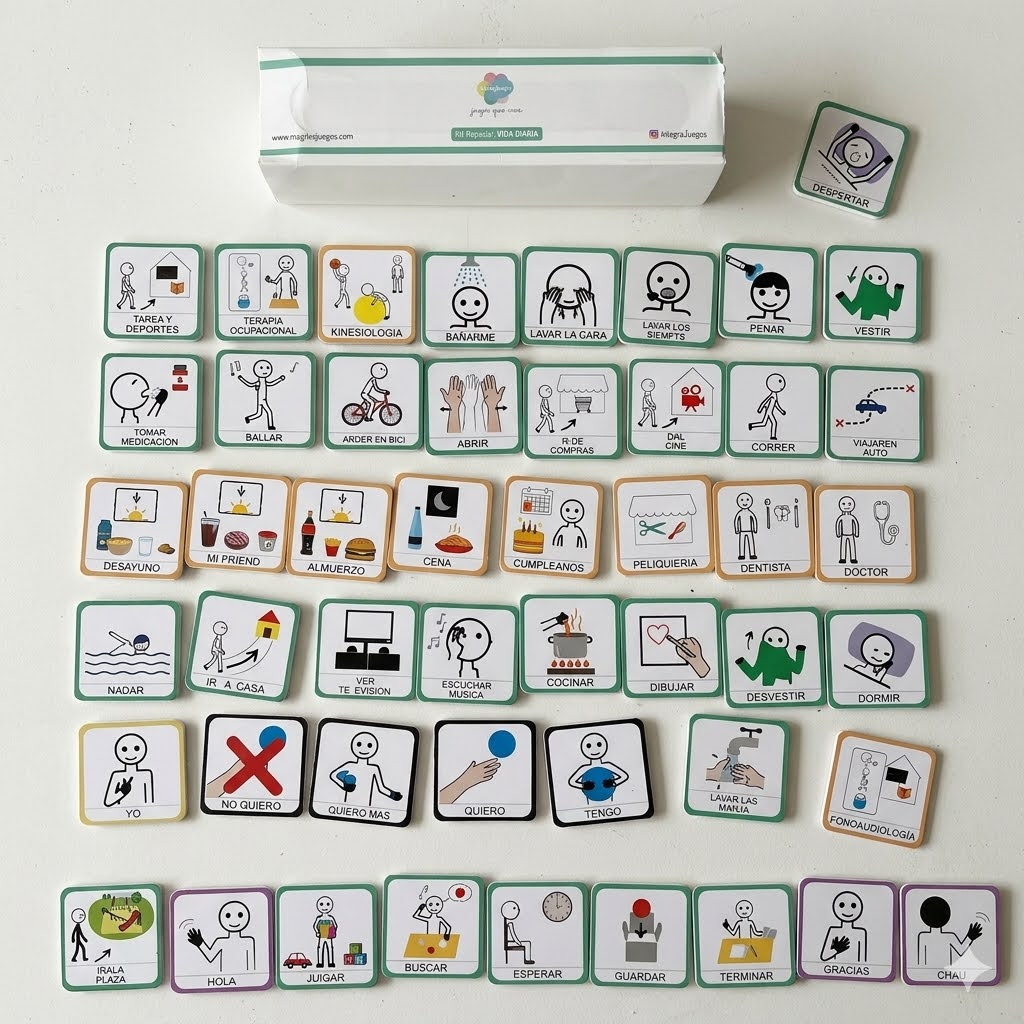 Kit de 50 Pictogramas de PVC con Abrojo