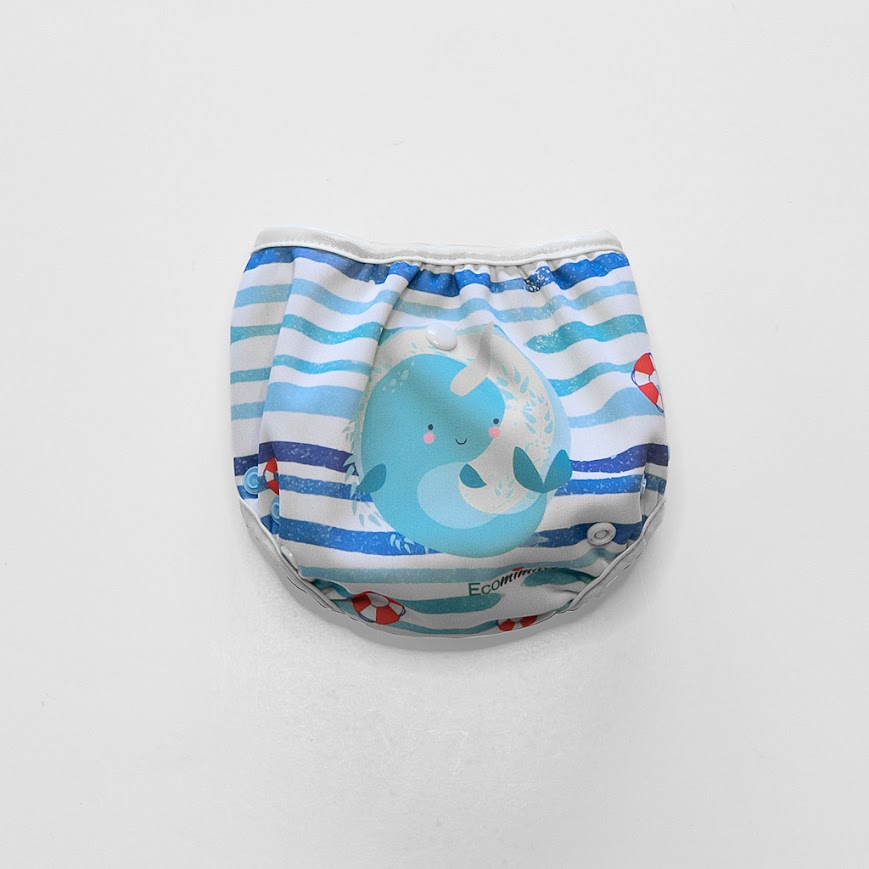 Pañal de agua unitalla ajustable con absorbente liviano - Imagen 3